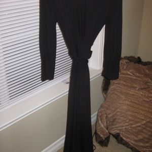 Black Wrap Dress